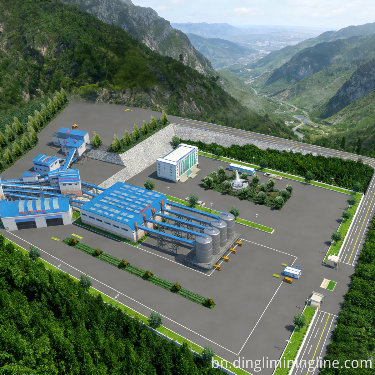 Fine Shaping Stone Aggregate Line